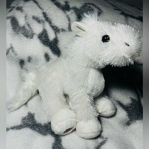2010 Ganz WEBKINZ American Albino Horse 10” Plush Toy/ HM209